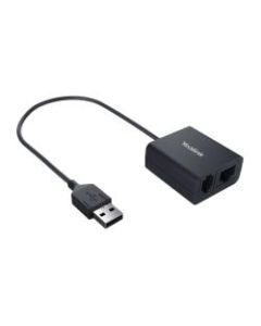 Yealink EHS40 USB Headset Adapter, Black, YEA-EHS40