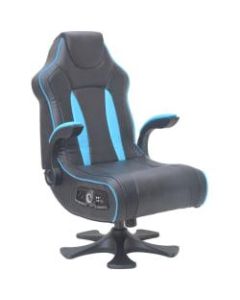 Ace X Rocker Pedestal Gaming Chair, Black/Teal