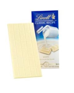 Lindt Classic Recipe Bars, White Chocolate, 4.4 Oz, Box Of 12