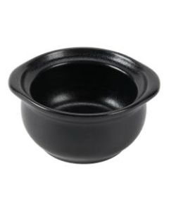 Foundry Onion Soup Bowls, 12 Oz, Black, Pack Of 12 Bowls