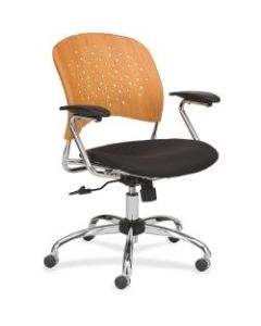 Safco Reve Task Chair, Black/Natural