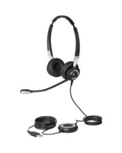 Jabra BIZ 2400 II USB Headset - Stereo - USB - Wired - Over-the-head - Binaural - Supra-aural - Noise Canceling