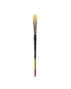 Princeton Snap Paint Brush, Size 12, Filbert Bristle, Synthetic, Multicolor