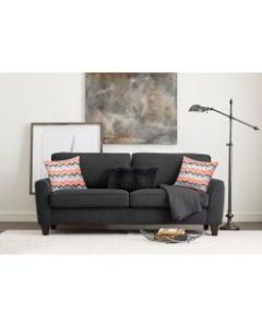 Serta Astoria Deep-Seating Sofa, 73in, Charcoal/Espresso
