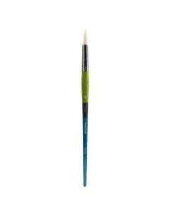 Princeton Snap Paint Brush, Size 12, Round Bristle, Synthetic, Multicolor