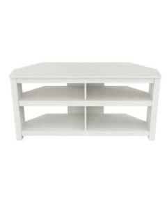 Inval Corner TV Stand For TVs Up To 60in, Laricina White