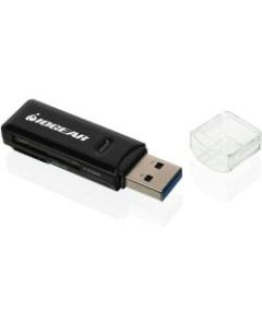 IOGEAR Compact USB 3.0 SDXC/MicroSDXC Card Reader/Writer - SD, SDHC, SDXC, MultiMediaCard (MMC), Micro Size MultiMediaCard (MMC), Reduced Size MultiMediaCard (MMC), miniSD, microSD, miniSDHC, microSDHC, microSDXC, .. - USB 3.0External - 1 Pack