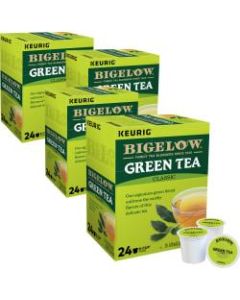 Bigelow Green Tea Single-Serve K-Cup, Carton Of 96