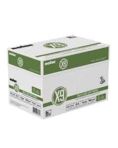 Boise X-9 Multi-Use Copy Paper, Letter Size (8 1/2in x 11in), 92 (U.S.) Brightness, 24 Lb, White, 500 Sheets Per Ream, Case Of 10 Reams