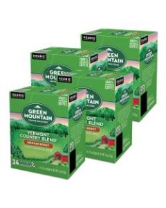 Green Mountain Coffee Single-Serve Coffee K-Cup, Vermont Country Blend, Carton Of 96, 4 x 24 Per Box