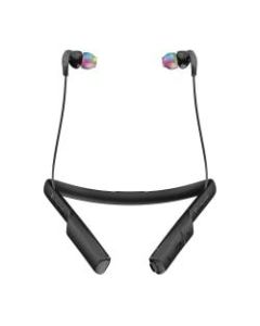 Skullcandy Method Wireless Bluetooth In-Ear Headphones, Black/Swirl