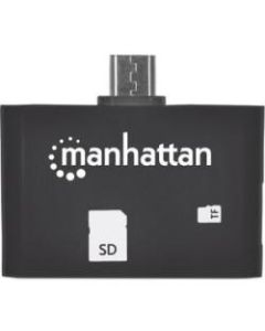 Manhattan Mobile OTG Adapter, 24-in-1 Card Reader/Writer - 24-in-1 - SD, SDHC, SDXC, MultiMediaCard (MMC), Reduced Size MultiMediaCard (MMC), MMCmobile, microSD, microSDHC, microSDXC - USB 2.0External