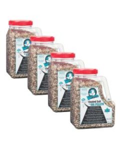 Bare Ground Granular Ice Melt, Premium Blend, Plus Exo-Thermic Calcium Chloride, 12 lb Shaker Jug, Case Of 4 Shaker Jugs