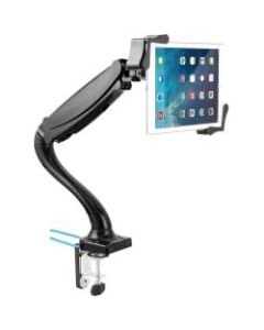 CTA Digital Tablet Mount and USB Hub - Mounting kit (C-clamp, holder, adjustable mounting arm) - for tablet - aluminum - screen size: 7in-13in - desktop