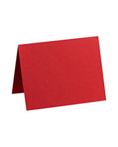 LUX Folded Cards, A9, 5 1/2in x 8 1/2in, Ruby Red, Pack Of 250