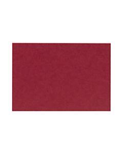 LUX Mini Flat Cards, #17, 2 9/16in x 3 9/16in, Garnet Red, Pack Of 1,000