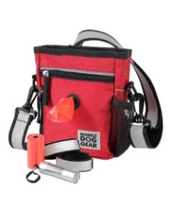 Overland Dog Gear Day/Night 6-Piece Walking Bag, 7inH x 2inW x 6inD, Red
