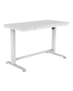 Realspace Electric Height-Adjustable Standing Desk, 48in White