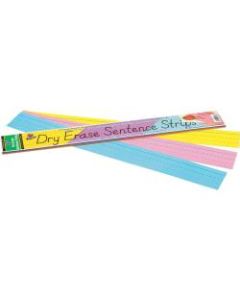 Pacon Dry-Erase Sentence Strips, Assorted Colors, Pack of 30