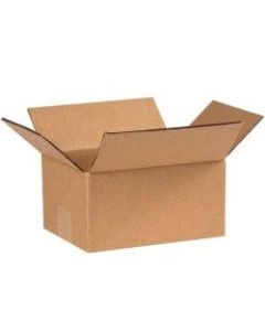 Office Depot Brand Corrugated Boxes, 7in x 5in x 3in, Kraft, Pack Of 25 Boxes
