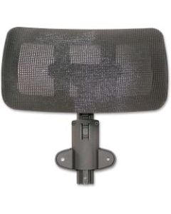 Lorell Multifunction Mesh High-Back Headrest, Black