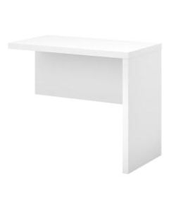 kathy ireland Office by Bush Business Furniture Echo 36inW Desk Return, Pure White