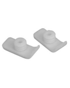 DMI Walker Ski Glides, White, Pack Of 2