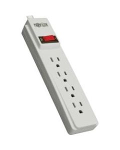 Tripp Lite Power Strip 120V 5-15R 4 Outlet 10ft Cord 5-15P - NEMA 5-15P - 4 x NEMA 5-15R - 10 ft Cord - 15 A Current - 120 V AC Voltage - 1800 W - Wall Mountable