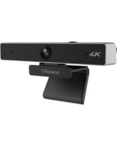 Aluratek LIVE Pro AWC4KF Video Conferencing Camera - 8 Megapixel - 30 fps - USB 2.0 - 3840 x 2160 Video - CMOS Sensor - Fixed Focus - 5x Digital Zoom - Microphone - Notebook, Computer