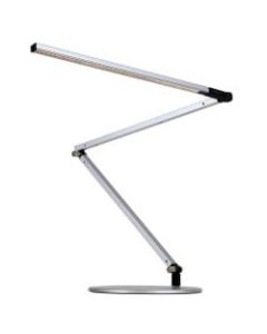 Koncept Z-Bar LED Desk Lamp, 16-7/16inH, Silver