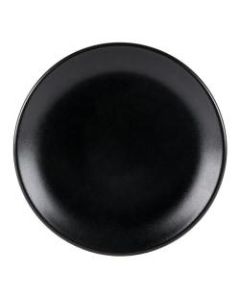Foundry Round Coupe Plates, 9 5/8in, Black, Pack Of 12 Plates