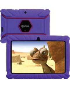 Contixo V8-2 Kids Tablet PC - PurpleSilicone - 16 GB - 1 GB - Quad-core (4 Core) - Android 8.1 Oreo - 1024 x 600 - Wireless LAN