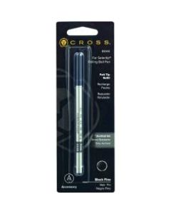 Cross Rollerball Pen Refill, Fine Point, 0.8 mm, Black