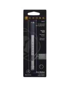 Cross Selectip Porous Point Pen Refills - Medium Point - Black Ink - 1 Each