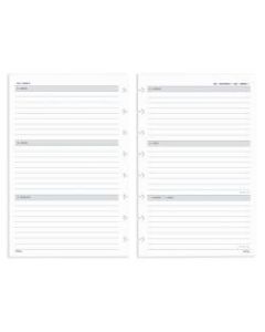 TUL Discbound Weekly/Monthly Refill Pages, Junior Size, January To December 2022, TULJRFILR-WM
