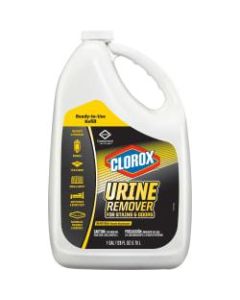 Clorox Urine Remover Refill - Liquid - 128 fl oz (4 quart) - 120 / Pallet - Clear
