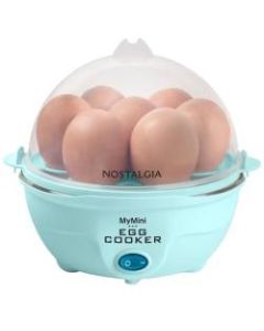 Nostalgia Electrics Premium 7-Egg Cooker, Aqua