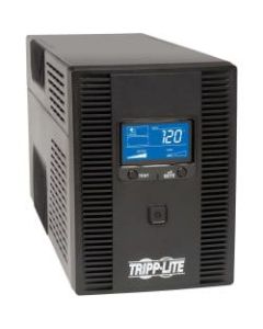 Tripp Lite UPS Smart 1300VA 720W Tower Battery Back Up LCD Back Up AVR Coax RJ45 USB - Tower - 6.30 Hour Recharge - 110 V AC Input - 120 V AC Output - 4 x NEMA 5-15R, 4 x NEMA 5-15R