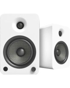 Kanto YU6MW 2.0 Bluetooth Speaker System - 100 W RMS - Matte White - Bookshelf - 50 Hz to 20 kHz - USB