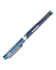 SKILCRAFT AbilityOne Free Ink Rollerball Needlepoint Pens, Fine Point, 0.5 mm, Blue, Pack Of 12 Pens