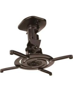 Amer Ceiling Mount for Projector - Black - 30 lb Load Capacity - 1
