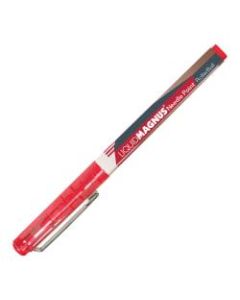 SKILCRAFT AbilityOne Free Ink Rollerball Needlepoint Pens, Medium Point, 0.7 mm, Red, Pack Of 12 Pens