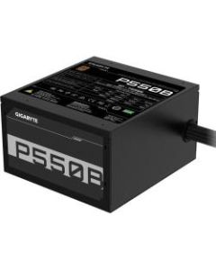 Gigabyte P550B Power Supply - Internal - 120 V AC, 230 V AC Input - 3.3 V DC @ 18 A, 5 V DC @ 15 A, 12 V DC @ 43.5 A, 12 V DC @ 300 mA, 5 V DC @ 3 A Output - 550 W - 1 +12V Rails - 1 Fan(s) - 85% Efficiency