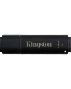 Kingston 16GB USB 3.0 DT4000 G2 256 AES FIPS 140-2 Level 3 - 16 GB - USB 3.0 - 256-bit AES