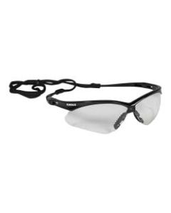 KleenGuard V30 Nemesis Safety Eyewear - Flexible, Lightweight, Comfortable, Scratch Resistant - Ultraviolet Protection - Polycarbonate Lens - Clear, Black - 12 / Carton