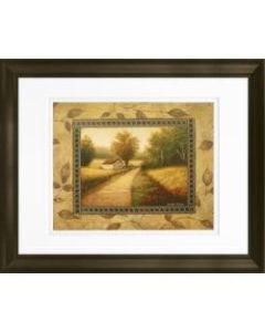 Timeless Frames Marren Espresso-Framed Landscape Artwork, 11in x 14in, New Country Glimpse