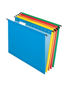 Pendaflex SureHook Technology Hanging File Folders, Letter Size, Assorted Colors, Box Of 20 Folders
