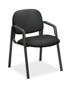 HON Solutions Seating Guest Chair With Arms, Black