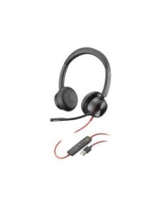 Poly Blackwire 8225 - Headset - on-ear - wired - active noise canceling - USB-A