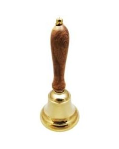 Affluence Unlimited School Hand Bell, 8 1/2in, Gold
